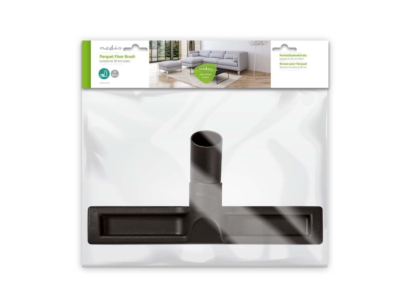 Nedis Vcbr110hf35, Børste, Sort, Plast, 3,5 Cm, 300 Mm, 140 Mm