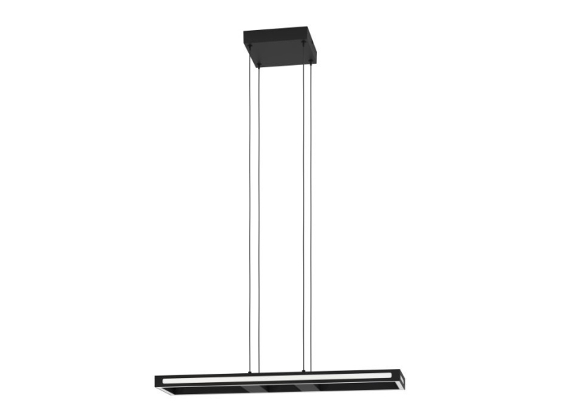 EGLO Salvilanas-Z, Musta, Valkoinen, Musta, Valkoinen, Alumiini, Muovi, Terästä, Suorakulmainen, Sisätila, IP20