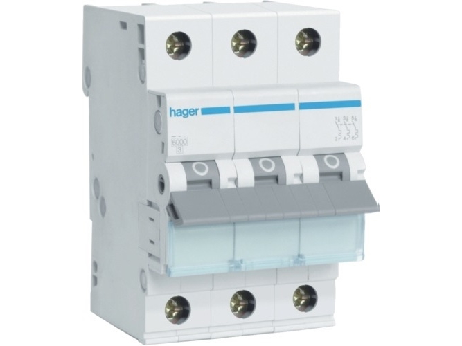 Hager Automatsikring 6Ka 16A Mc316a