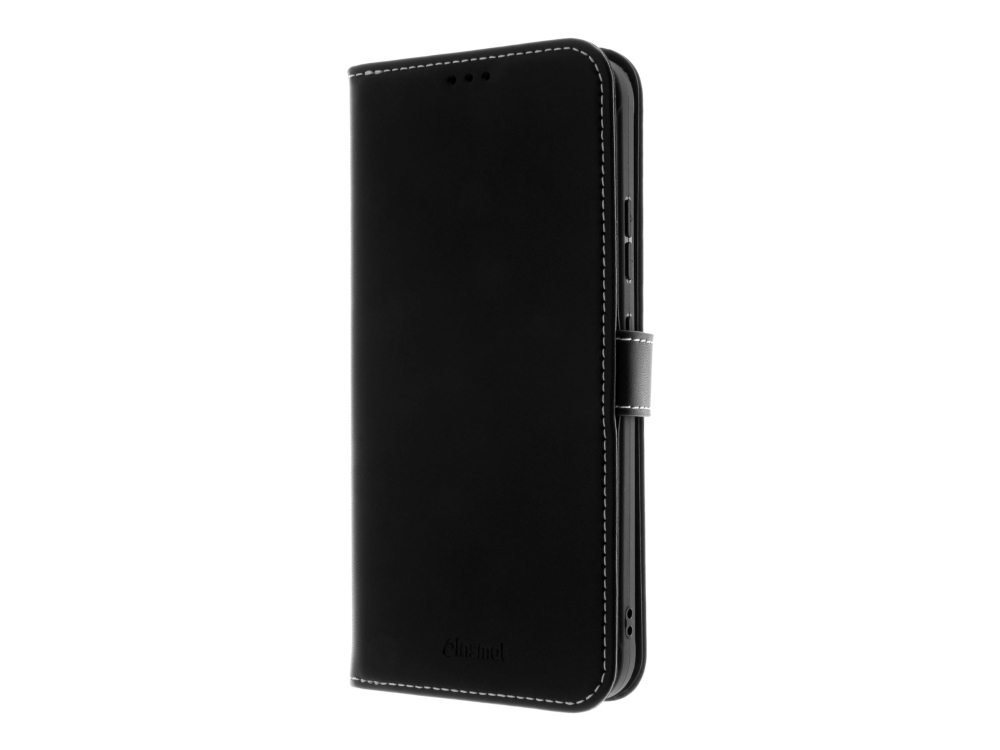 Insmat Exclusive - Flipomslag Til Mobiltelefon - Ægte Læder, Pap+Papir, Polyurethan, Termoplastisk Polyuretan (Tpu) - Sort - For Samsung Galaxy Xcove