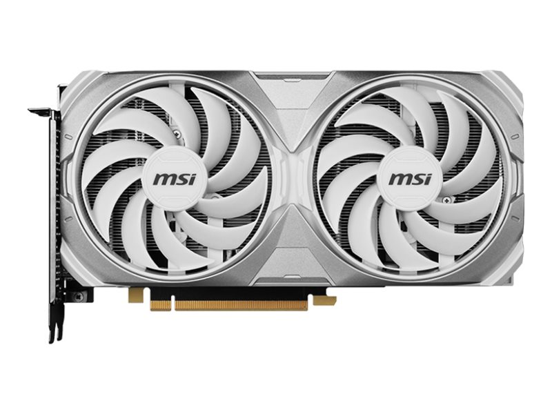 Msi Geforce Rtx 4070 Super 12G Ventus 2X White Oc - Grafikkort - Geforce Rtx 4070 Super - 12 Gb Gddr6x - Pcie 4.0 - Hdmi, 3 X Displayport - Vit