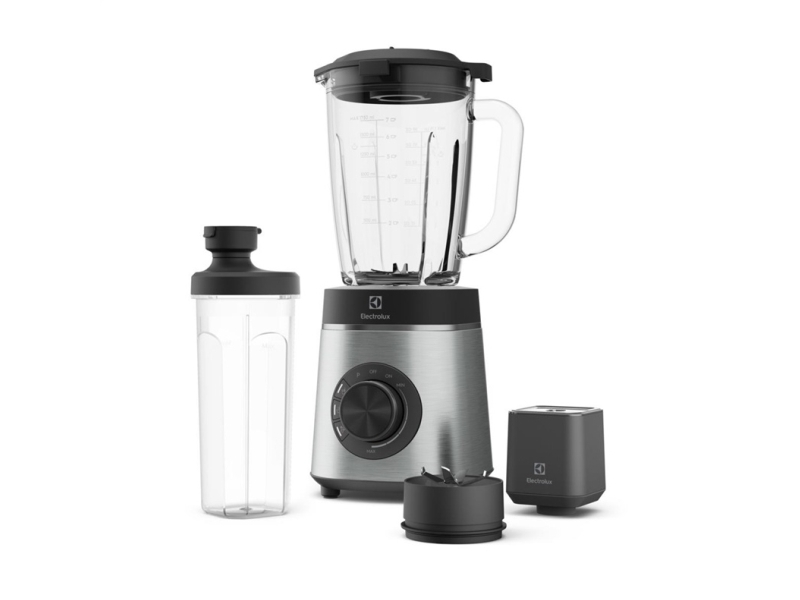 Electrolux Explore 6 E6VB1-8ST - Vakuumblender - 1.75 liter - 1.4 kW - rustfrit stål/granit sort billede