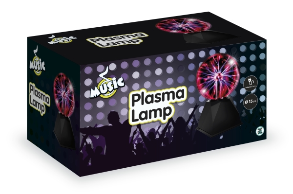 Black Rose Books Music - Plasma Lamp Ø15cm (501128) /Lights And Sound