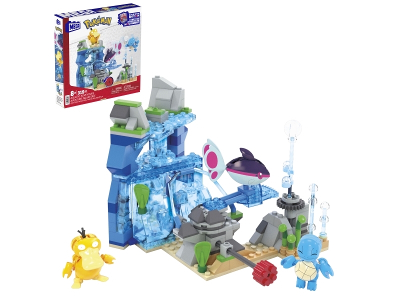 MEGA Pokémon -vattenäventyr, Byggsats, 8 År, Plast, 319 styck, 573,8 g | Leksaker - Konstruktions leksaker - Plastik konstruktion | GameStuff