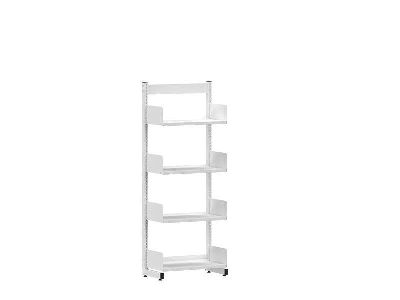 Büroregal, Weiß Einseitig Anbaubar 1600X600x300 Mm