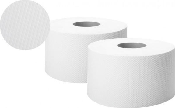 Ellis Comfort 6255 Toiletpapir Hvid Jumbo 100 M 2-Lags Cellulose (Jumbo)