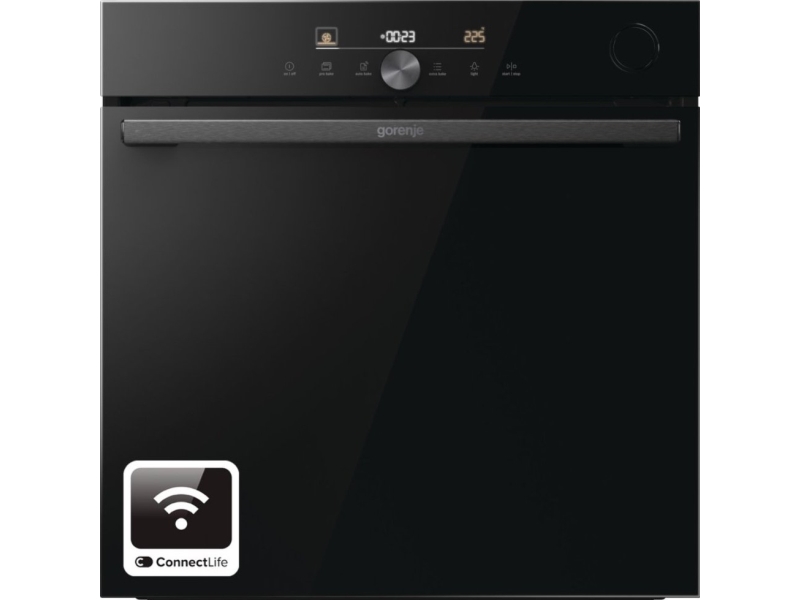 Gorenje Bsa6747dgwi, Groß, Elektrischer Ofen, 77 L, 300 °C, Katalytisch, Aquaclean