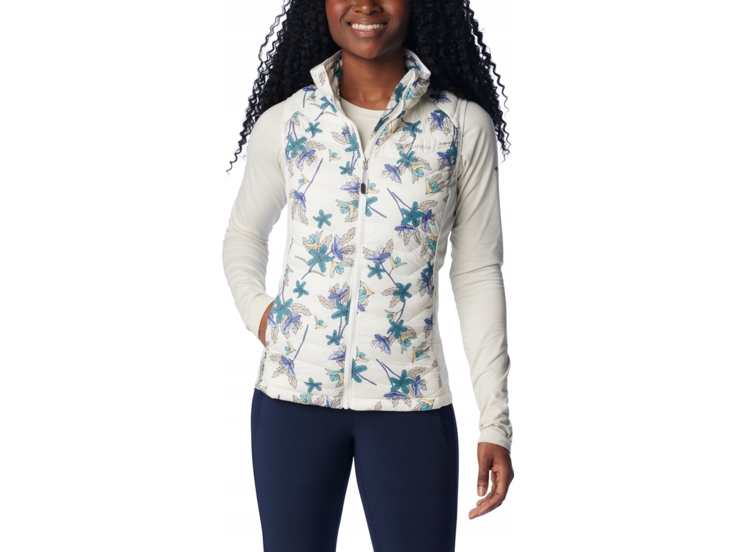 Columbia Powder Pass-väst 1832222125 vit L