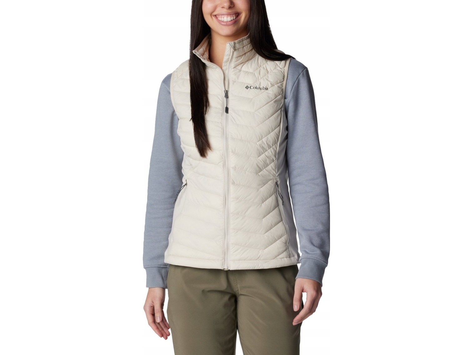 Columbia Powder Pass Vest 1832222278 beige str. S