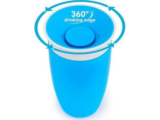 Munchkin Miracle 360, Enkelt, 0,296 L, Blå, Universel, 1 År, 1 stk