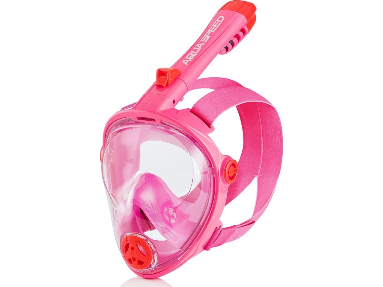 Aqua-Speed Full Face Dykkermaske Spectra 2.0 Kid Pink Størrelse L