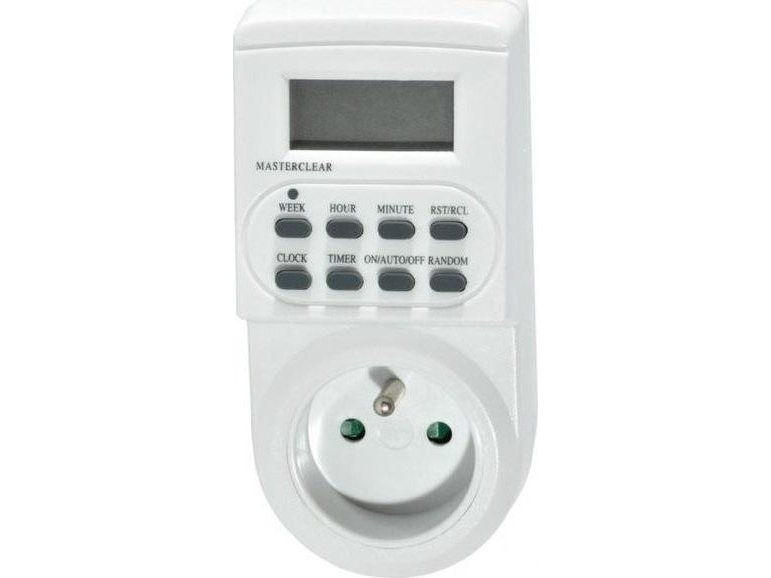 Gtv Elektronisk 7-Dages 24-Timers Timer Pc-Ele724-00