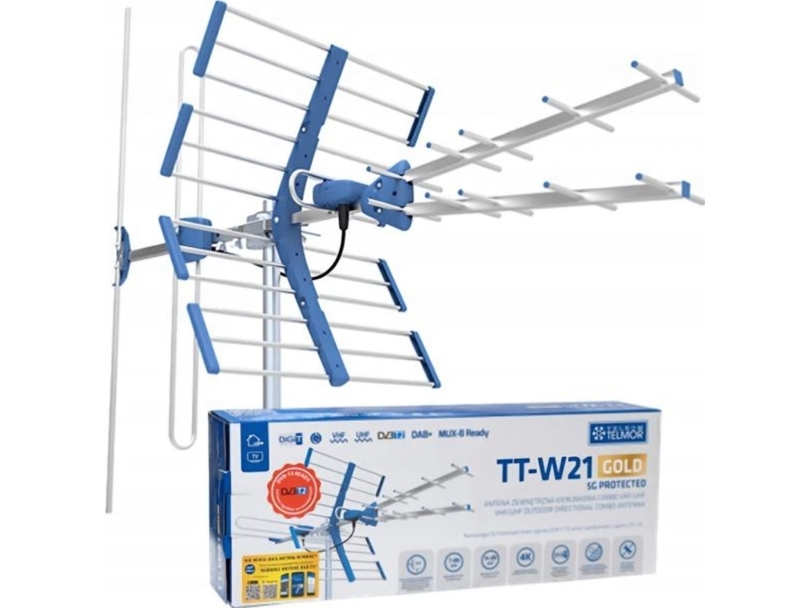 Telmor Retningsbestemt Antenne Tt-W21-Gold/Combo Telmor