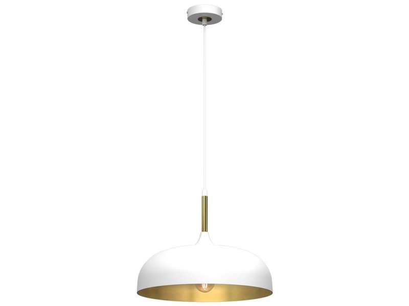 Domoletti Pendant Light Volos E27 White/gold