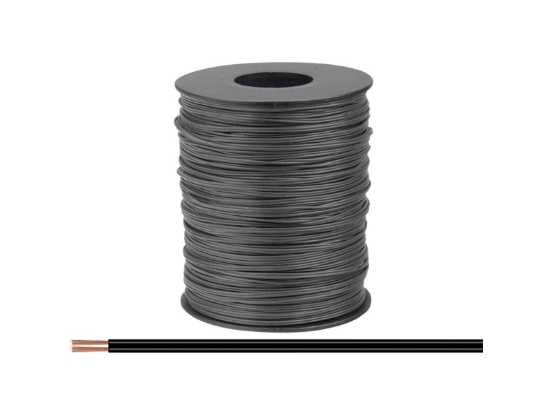 Donau Elektronik 114-11-100 Leitung 2 X 0,08 Mm² Schwarz 100 M