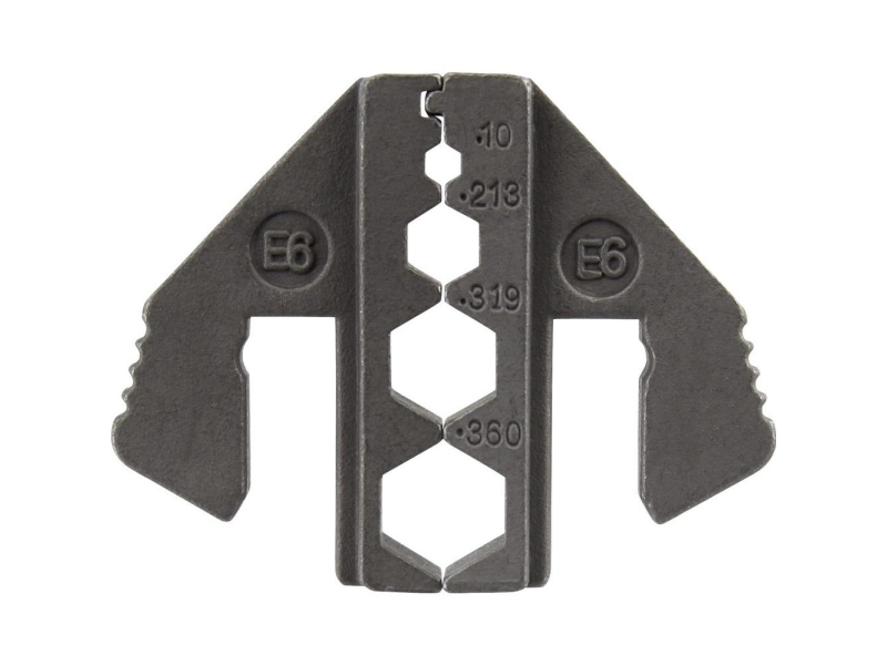 TOOLCRAFT PLE-0E6 Crimp-indsatser Crimpindsats til koaksial-stik Passer til mærke: TOOLCRAFT PZ-500