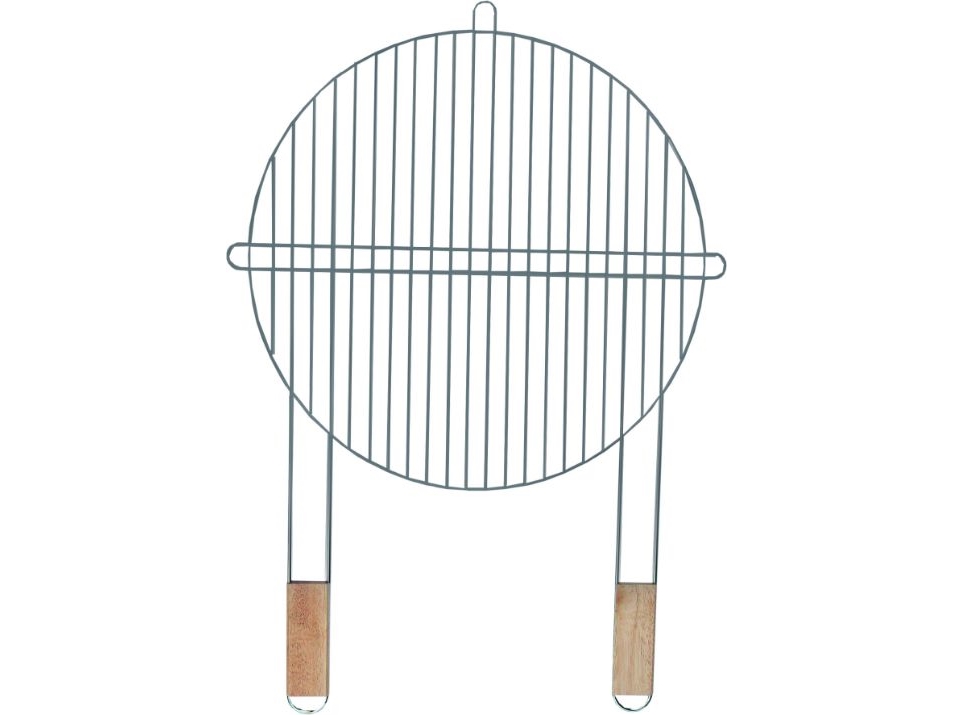 Master Grill & Party grillgaller runt förkromat 51 cm (MG257) | Trädgården - Grill tillbehör - Övriga grilltillbehör | GameStuff