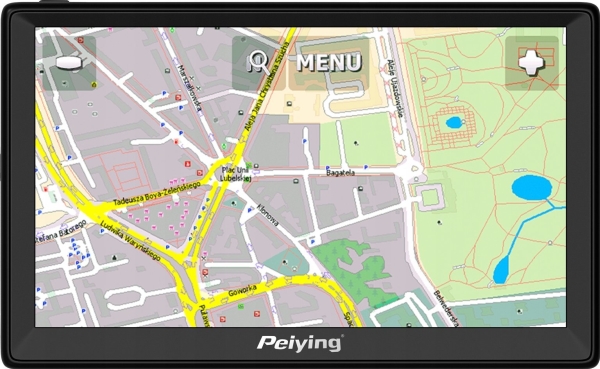 Peiying Alien Py-Gps9000 Gps Navigacija + Es Žemėlapis