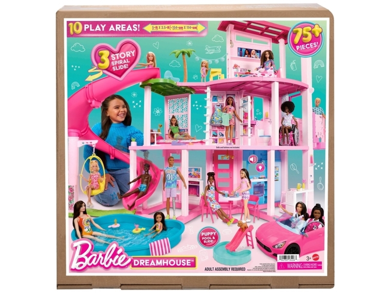 Barbie Dreamhouse 2023 | Leksaker - Figurer & Dockor - Dockhus och möbler | GameStuff