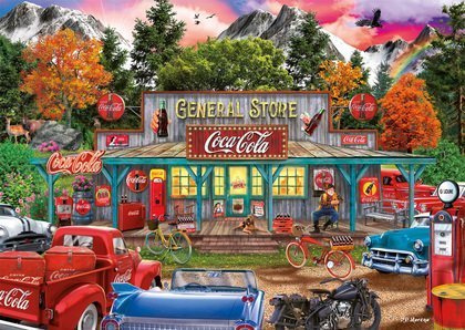 Puzzle 1000 Coca-Cola Store