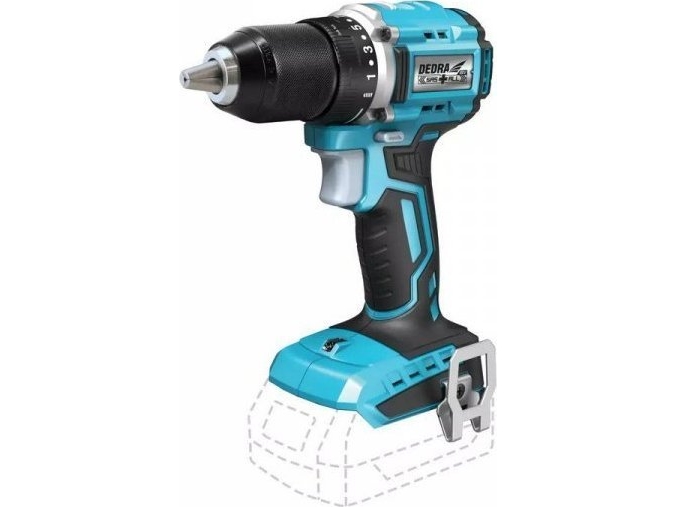 Dedra borrskruvdragare 18V 0*AH SAS+ALL (1 WIZARD)