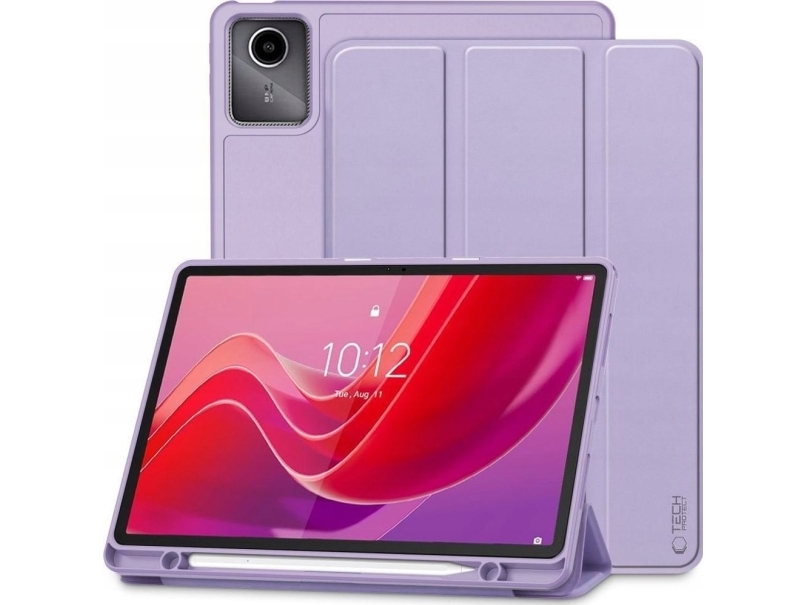 Tech-Protect Smartcase Stiftetui Für Lenovo Tab M11 11.0 Lila (Tb-330)