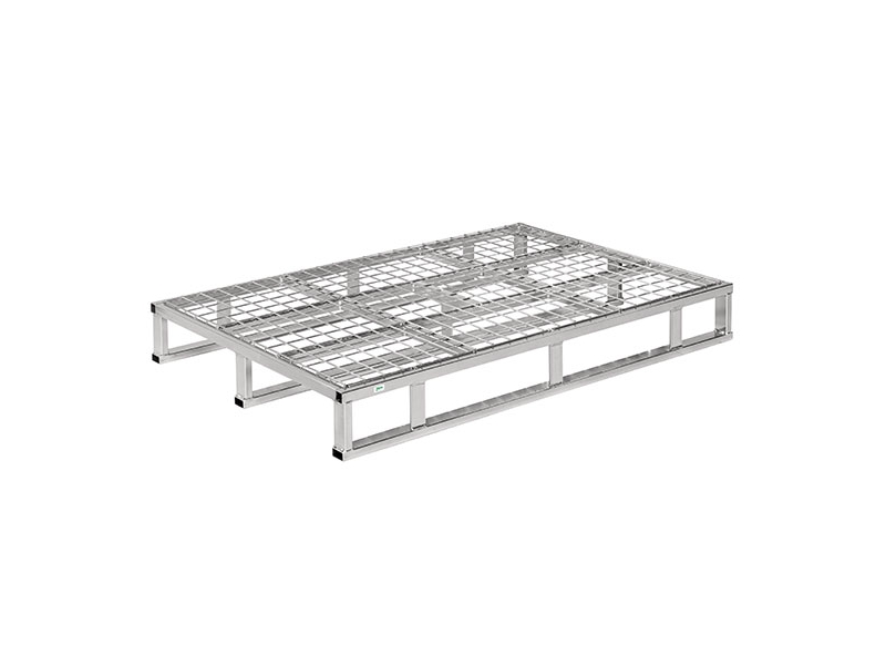 Stålpalle 1200x800mm gitterbund