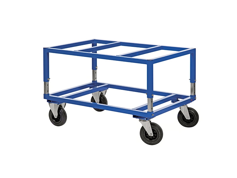 Pallevogn med justerbar højde
