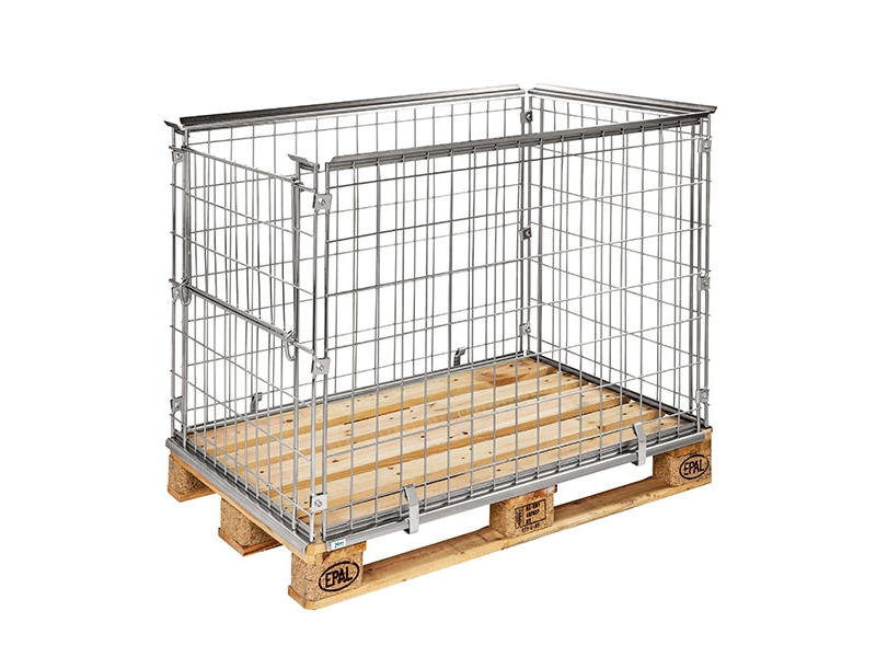 Palleramme 1200x800x870mm åbning på kortside