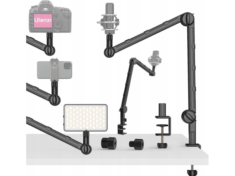 Ulanzi Desk Mount Studio Tripod för kamera kamera mikrofon Led Stream / Ulanzi / Ls25 | Foto och video - Foto- & videotillbehör - Övriga | GameStuff