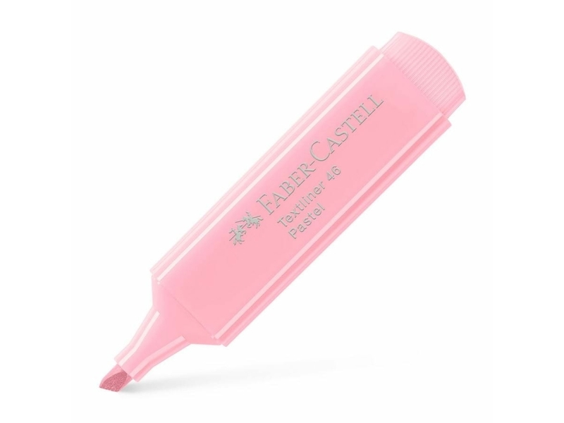 Faber-Castell Textmarker Tl 46 Pastell Blush, 1 Stück(E), Pink, 3 Jahr(E), Meißel, 1 Mm, 5 Mm