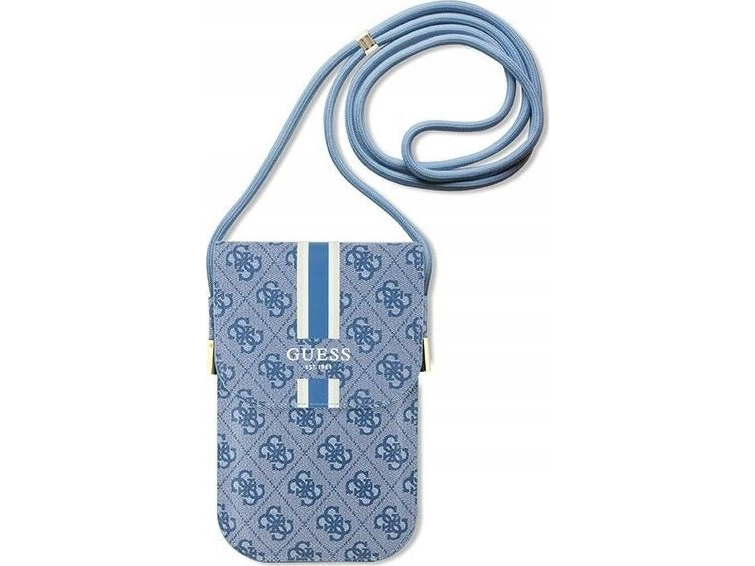 Guess Guess 4G Stripes Umhängetasche Für Das Handy (Blau)