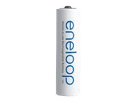 Panasonic Eneloop Bk 3mcde/8be Batteri 8 X Aa Typ Nimh Uppladdningsbart 2000 Mah