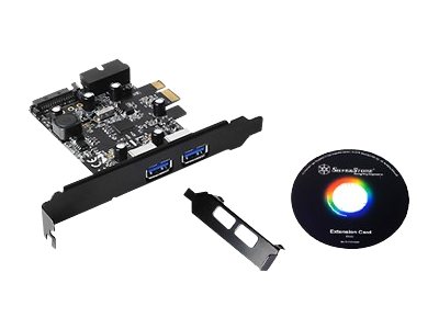 Silverstone Sst-Ec04-E Usb Controller, Juodas Silverstone Sst-Ec04-E