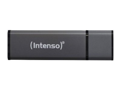 Intenso Alu Line - USB flash-enhet - 32 GB - USB 2.0 - antracit | Datorkomponenter - Hårddisk & Lagring - USB-minnen | GameStuff