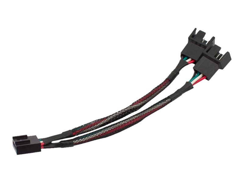 Aqua Aquabus - Strøm-Splitter - 4-Pæl (Han) Til 4-Pæl (Hun) - 10 Cm
