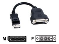 Matrox Triplehead2go Upgrade - Display-Adapter - Displayport (Han) Til Dvi-D (Hun) - 20 Cm - For Matrox M9128 Lp, M9138, M9148, M9188 Graphics Expan