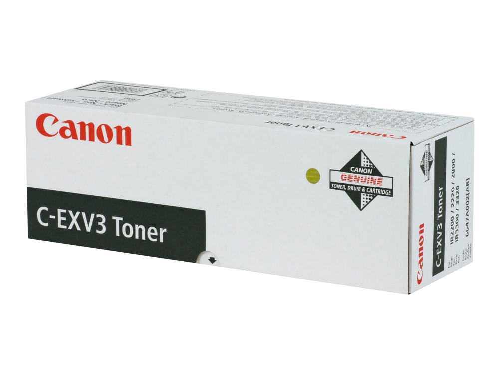 Canon C-Exv3 Toner, 15000 Seiten, Schwarz