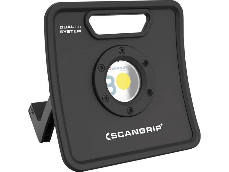 Scangrip LED-værkstedslampe, genopladelig NOVA 3K C+R SCANGRIP