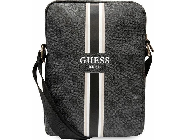 "Guess Tablet Bag 10 Gutb10p4rpsk Sort 4G Stripes Tablet Bag