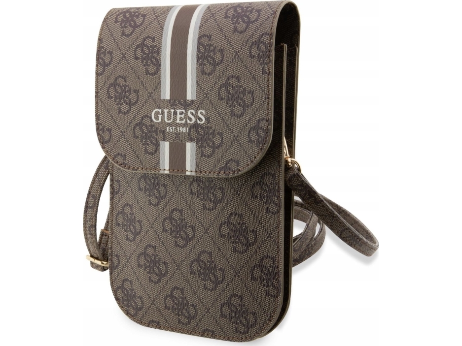 Guess axelväska GUWBP4RPSW brun 4G-ränder | Baby & barn - Textil och kläder - Väskor | GameStuff