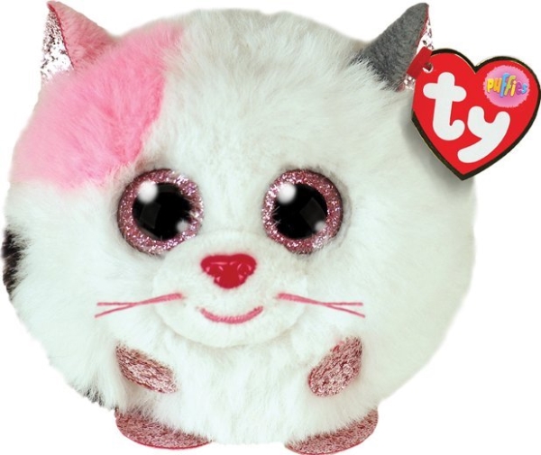 Meteor Maskottchen Ty Beanie Balls - Weiße Katze