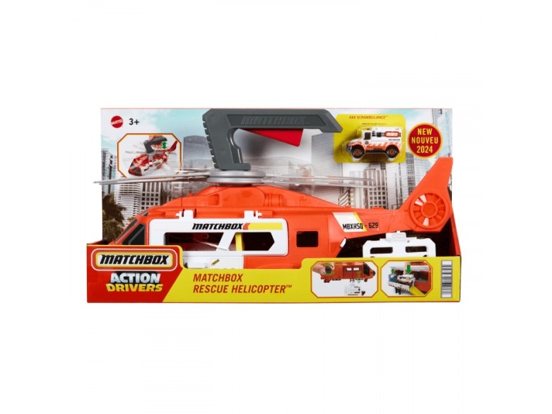 Mattel Matchbox-Redningshelikopter