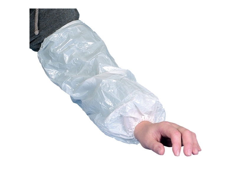 Engångsärm muff ABENA 40x20 cm 20 micron vit LDPE osteril (20 st) | Kläder & Säkerhet - Arbetskläder - Engångskläder | GameStuff
