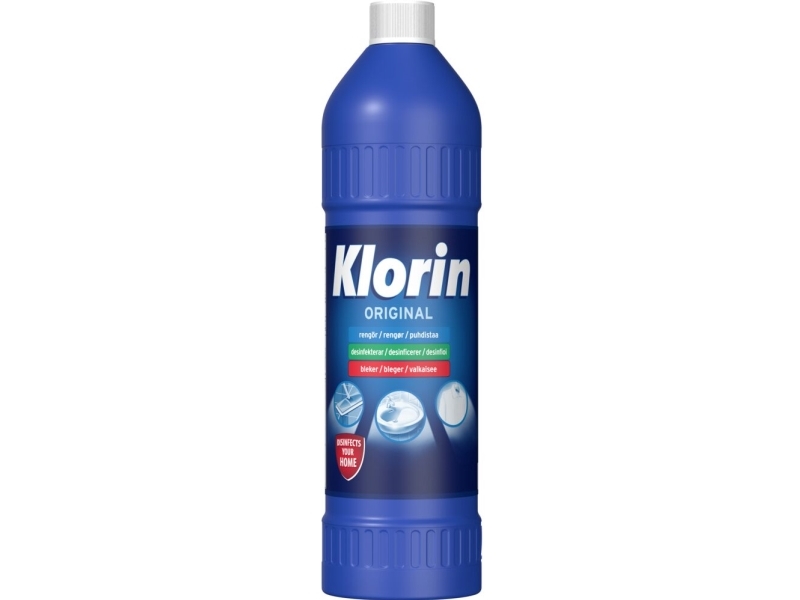 Klorrengøring, Klorin, 750 ml, naturel - (12 stk.)