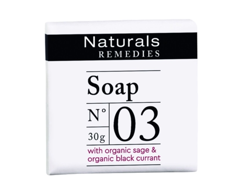 Håndsæbe Fast Natural Remedies Firkantet Med Parfume 30 G 500 Stk,500 Stk/Krt