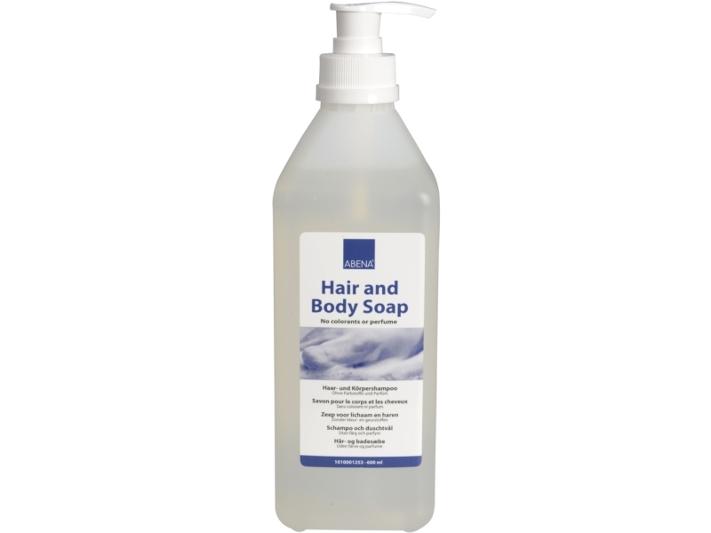 Hår- Og Bodyshampoo, Abena, 600 Ml - (10 Stk.)