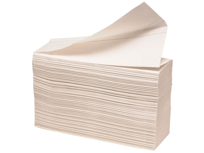 Papierhandtücher 2-Lagig Weiß Nonstop 2000 Blatt/Karton - (2000 Blatt Pro Karton)