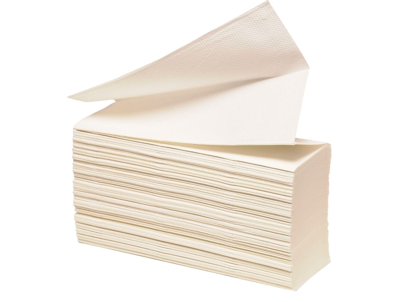 Håndklædeark, Abena Care-Ness Excellent, 3-Lags, W-Fold, 32X23,5Cm, 8 Cm, Hvid
