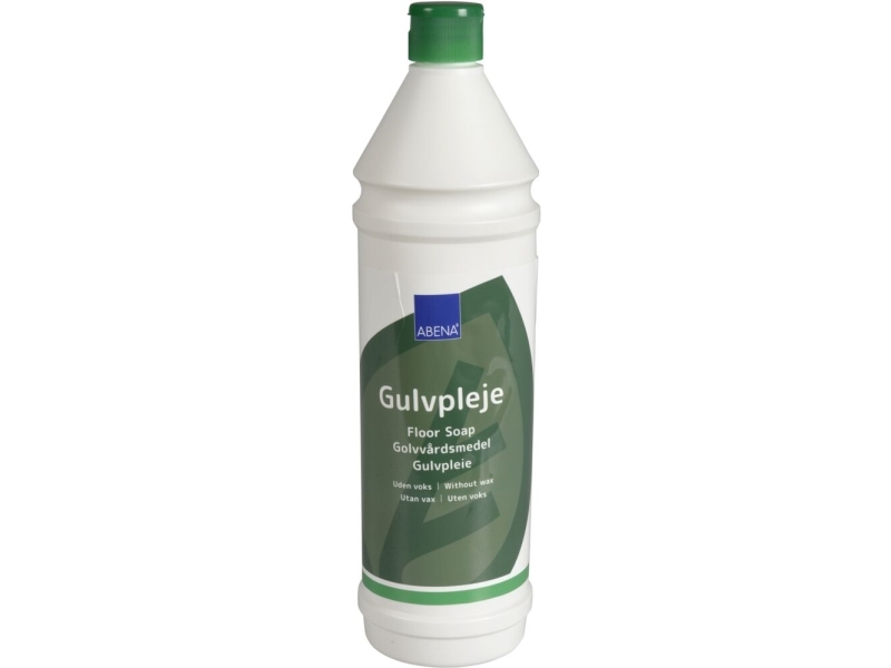 Gulvpleje, Abena, 1 L, Uden Voks - (12 Stk.)